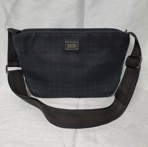 Vintage Burberry Nova Check Crossbody Handbag
